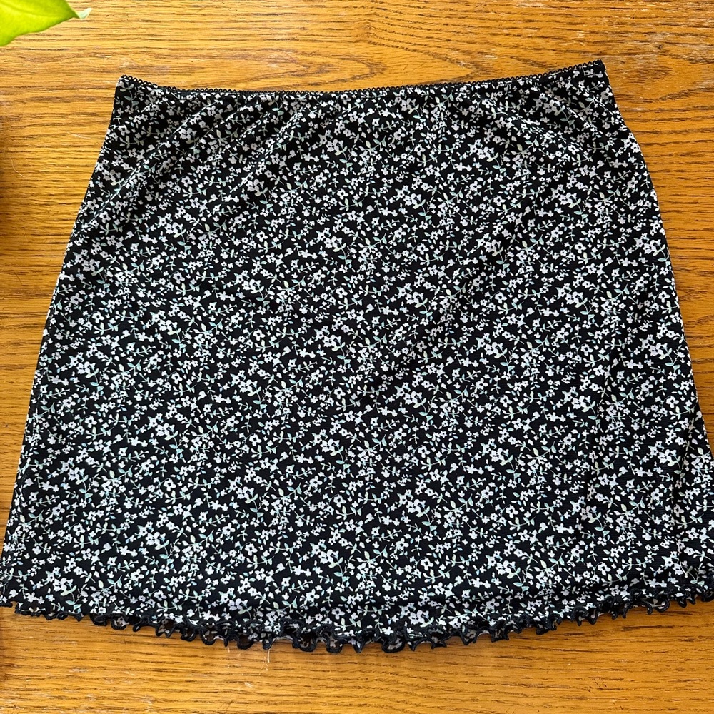 Floral Urban Outfitters Mini Skirt